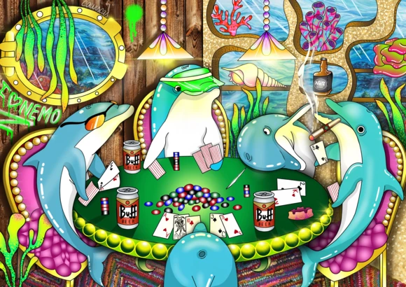 Poker under the sea